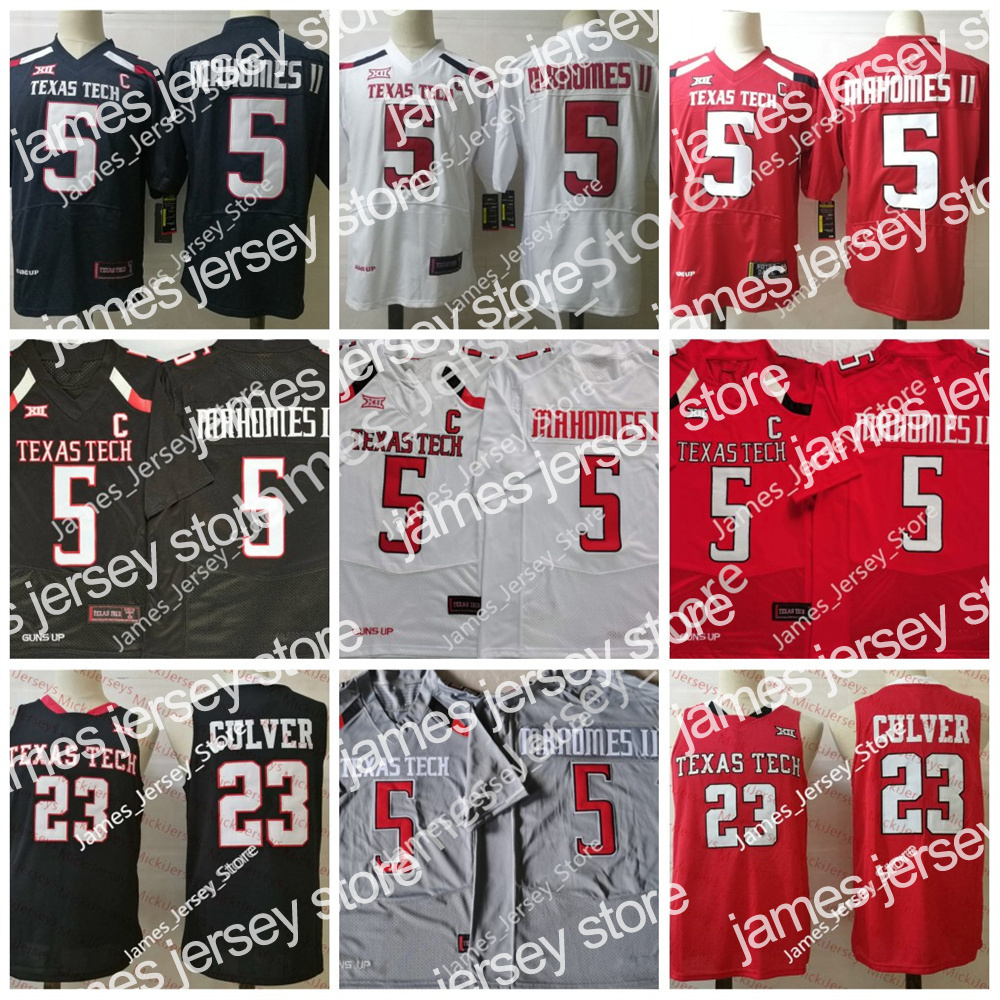 James 5 Patrick Mahomes II Jersey 23 Jarrett Culver Jersey Texas Tech RedRaiders Stitched College Football Jerseys
James 5 Patrick Mahomes II Jersey 23 Jarrett Culver Jersey Texas Tech RedRaiders Stitched College Football Jerseys