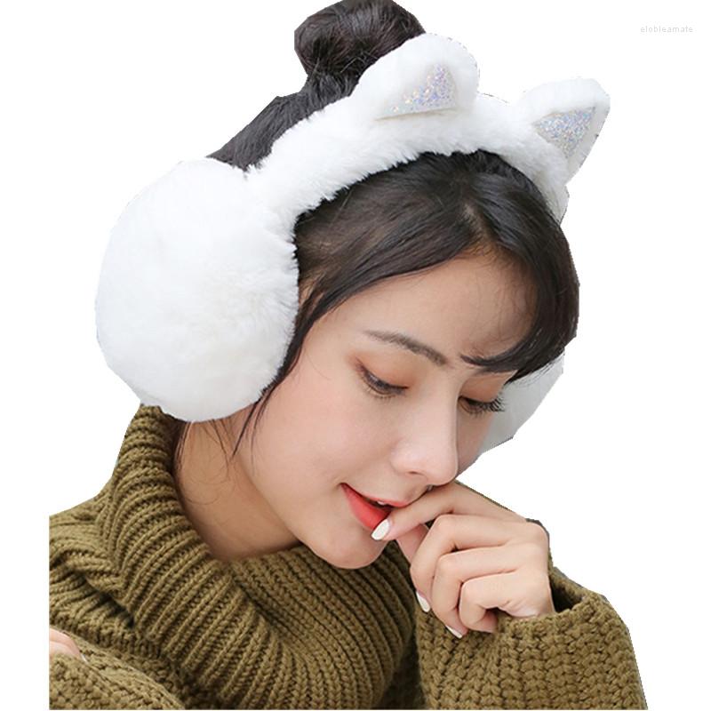 Berets Cute Ear Design Winter Women Earmuffs For Girls Fur Warmers Comfort Warm EarmuffsBerets, White
Berets Cute Ear Design Winter Women Earmuffs For Girls Fur Warmers Comfort Warm EarmuffsBerets, White