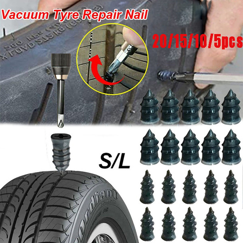 Car Vacuum Tire Repair Nails Kit for Motorcycle Auto Bike Tyre Puncture Repair Tubeless Rubber Nail Glue Free Tire Filler Tools
Car Vacuum Tire Repair Nails Kit for Motorcycle Auto Bike Tyre Puncture Repair Tubeless Rubber Nail Glue Free Tire Filler Tools