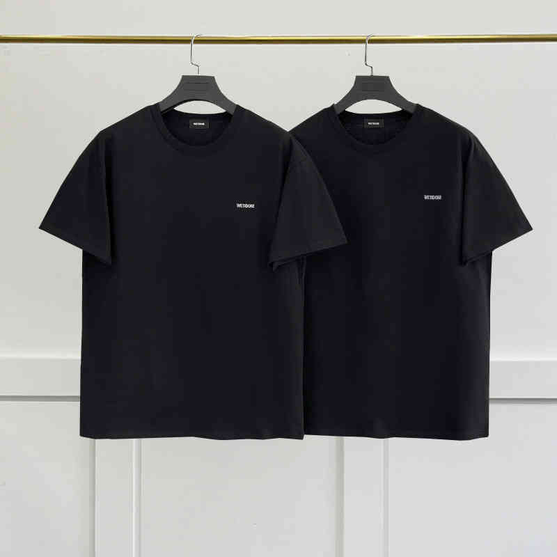 Fog short sleeve T-shirt we11done embroidered niche fashion brand Korean version versatile high street loose men couple, Black
Fog short sleeve T-shirt we11done embroidered niche fashion brand Korean version versatile high street loose men couple, Black