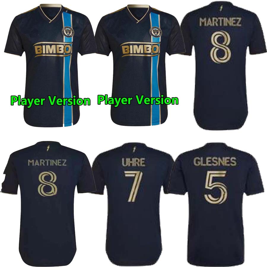 player version 2022 2023 Philadelphia Soccer Jerseys Union 22 23 MLS Bedoya Przybylko Uniform Mens home away Martinez Santos KIT Football shirt uniforms, Blue
player version 2022 2023 Philadelphia Soccer Jerseys Union 22 23 MLS Bedoya Przybylko Uniform Mens home away Martinez Santos KIT Football shirt uniforms, Blue