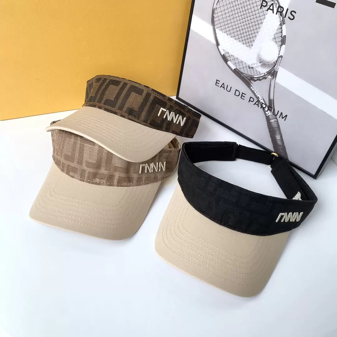 Mens Cap Designer Hat Sun Visors For Women Visor Fashion Hats Summer Beach Adjustable Men Womens Visors Luxury Caps Hat 2205193D