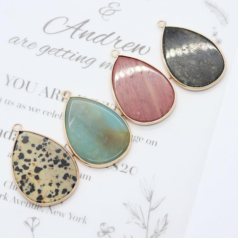Pendant Necklaces 2pcs/pack Natural Stone Pendants Water Drop Shaped Semi-precious Agate DIY Making Necklace Accessions 25x35mm 8colorsPenda
Pendant Necklaces 2pcs/pack Natural Stone Pendants Water Drop Shaped Semi-precious Agate DIY Making Necklace Accessions 25x35mm 8colorsPenda