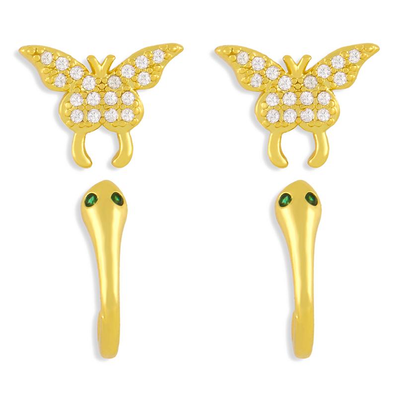 Stud FLOLA CZ Pave Small Butterfly Earrings For Women White Stone Snake Cubic Zirconia Wholesale Jewelery Gifts Ersw83
Stud FLOLA CZ Pave Small Butterfly Earrings For Women White Stone Snake Cubic Zirconia Wholesale Jewelery Gifts Ersw83