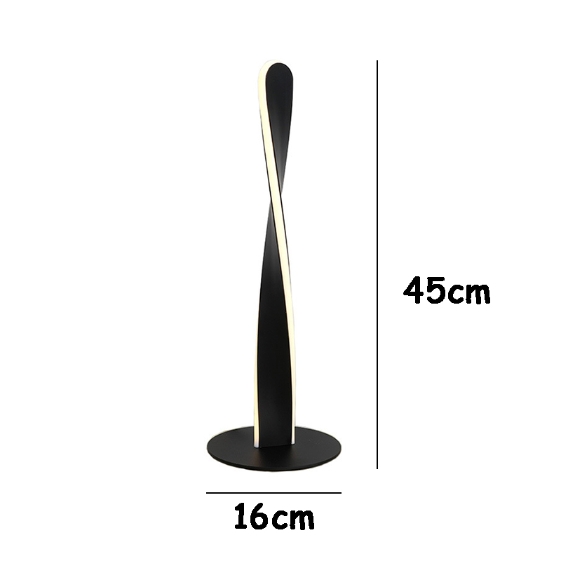 Elegant LED Desk Lamp with Dimmer Control Perfect Study or Sleeping Room Illumination