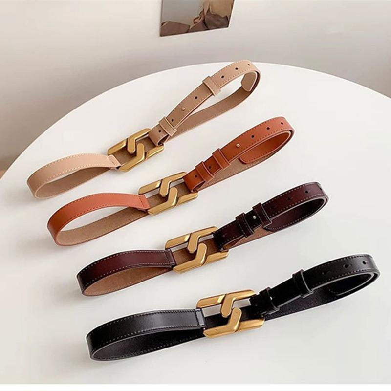 Belts Fashion High Quality Simplicity Women Retro Genuine Leather Vintage Goldenl Buckle Elegant Straps Jeans Waistband 55001, Black
Belts Fashion High Quality Simplicity Women Retro Genuine Leather Vintage Goldenl Buckle Elegant Straps Jeans Waistband 55001, Black