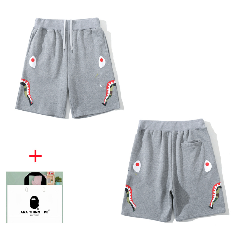 ape shorts mens designer shorts shark swim shorts luminous inaka Reflective oversize fleeces camouflage sweatshirts beach pants high quality stitching B02, 1pcs button
ape shorts mens designer shorts shark swim shorts luminous inaka Reflective oversize fleeces camouflage sweatshirts beach pants high quality stitching B02, 1pcs button