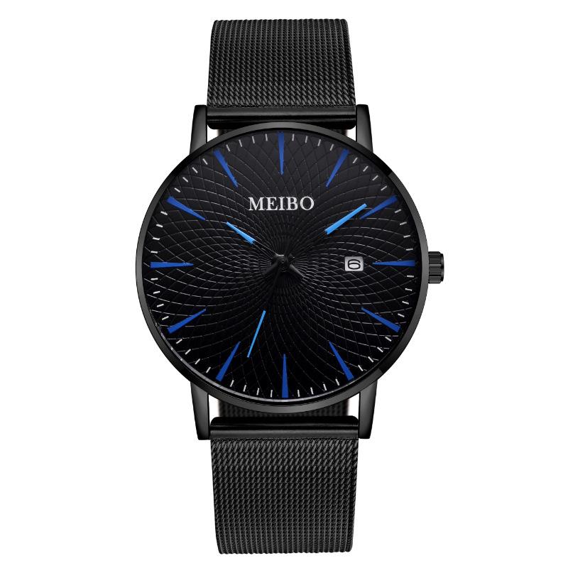 Wristwatches Men Watches 2022 Luxury Male Ripple Ultra Thin Calendar Watch Women Business Stainless Steel Mesh Quartz Relogio Masculino
Wristwatches Men Watches 2022 Luxury Male Ripple Ultra Thin Calendar Watch Women Business Stainless Steel Mesh Quartz Relogio Masculino