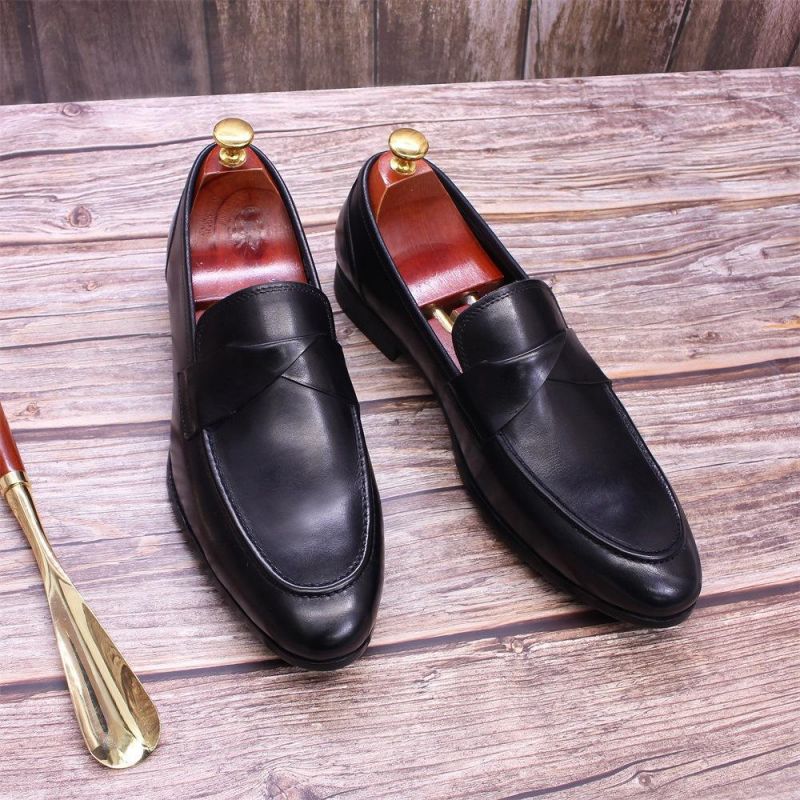 2022 New Men Leather Shoes High-end Trend Classic Black Business Casual Loafers Slip-on Handmade Shoes KB212, Clear
2022 New Men Leather Shoes High-end Trend Classic Black Business Casual Loafers Slip-on Handmade Shoes KB212, Clear