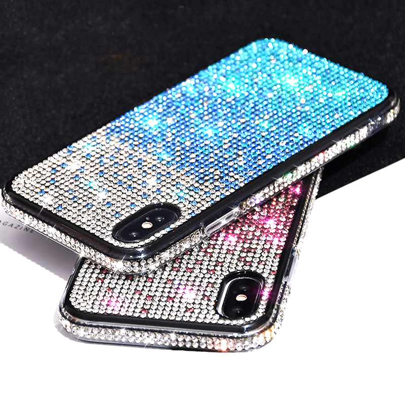 Gradient Diamond Glitter Bling Case For iPhone 11ProMax 12 Mini Rhinestone Cover iPhone X XS Max 7 8 Plus 6 6s SE 2020 XR Case
Gradient Diamond Glitter Bling Case For iPhone 11ProMax 12 Mini Rhinestone Cover iPhone X XS Max 7 8 Plus 6 6s SE 2020 XR Case