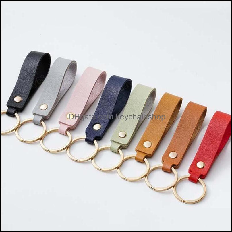 Key Rings Jewelry Fashion Pu Leather Keychain Business Gift Keyring Men Women Car Strap Waist Wallet Keychains Drop Delivery 2021 Dcnsd
Key Rings Jewelry Fashion Pu Leather Keychain Business Gift Keyring Men Women Car Strap Waist Wallet Keychains Drop Delivery 2021 Dcnsd