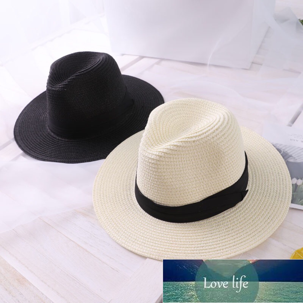 Top cap Tri-Fold Bandwidth Hat Women's Summer Pepper Straw Casual caps Beach Sun Hats, Beige
Top cap Tri-Fold Bandwidth Hat Women's Summer Pepper Straw Casual caps Beach Sun Hats, Beige