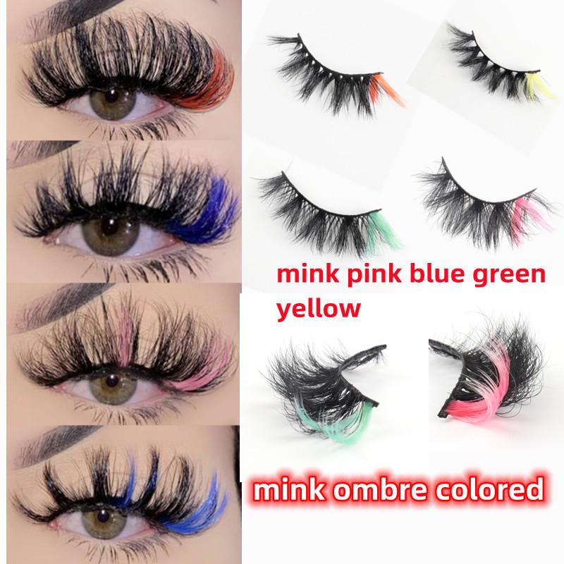 False Eyelashes Mink Ombre Colored Eyelash Fluffy Lashes Dramatic Messy Long Makeup Wholesale 3d 5d 100% Cruelty Free PartyFalse
False Eyelashes Mink Ombre Colored Eyelash Fluffy Lashes Dramatic Messy Long Makeup Wholesale 3d 5d 100% Cruelty Free PartyFalse