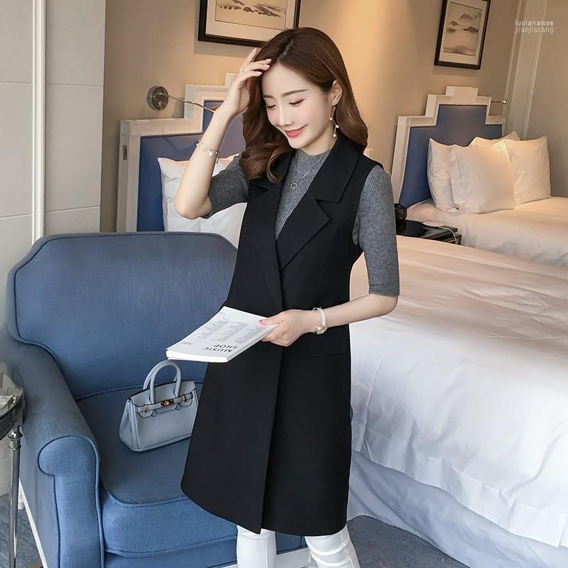 Women' Vests Women Elegant Office Lady Pocket Coat Sleeveless Suit Jacket Outwear Casual Double Breasted WaistCoat Colete Feminino Luci22, Black
Women' Vests Women Elegant Office Lady Pocket Coat Sleeveless Suit Jacket Outwear Casual Double Breasted WaistCoat Colete Feminino Luci22, Black