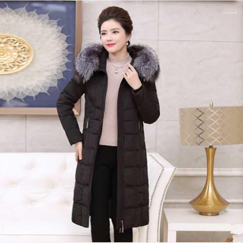 Women's Down & Parkas Jacket Winter Women Clothes 2022 Real Fur Collar Parka Korean Long Coat Chaqueta Mujer MY33081, Black
Women's Down & Parkas Jacket Winter Women Clothes 2022 Real Fur Collar Parka Korean Long Coat Chaqueta Mujer MY33081, Black
