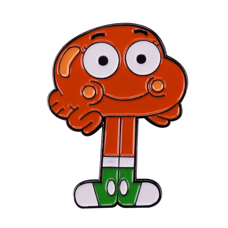 Gumball Darwin pin animated comedy jewelry perfect gift for any cartoon fans, As picture
Gumball Darwin pin animated comedy jewelry perfect gift for any cartoon fans, As picture