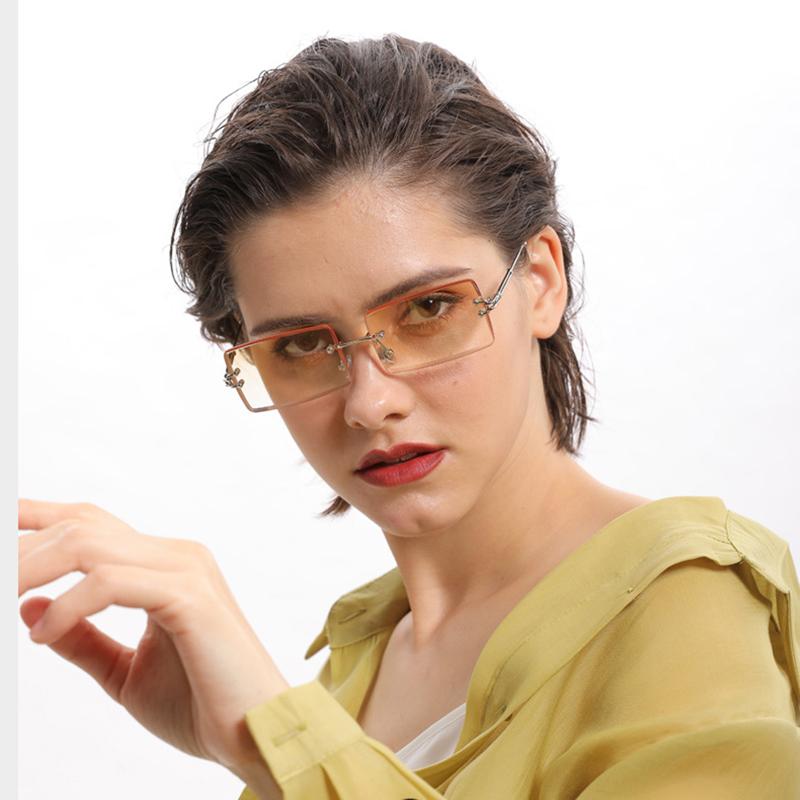 Fashion Sunglasses Frames 2022 Retro Women Brand Designer Rimless Gradient Sun Glasses Shades Cutting Lens Ladies Frameless 
Fashion Sunglasses Frames 2022 Retro Women Brand Designer Rimless Gradient Sun Glasses Shades Cutting Lens Ladies Frameless