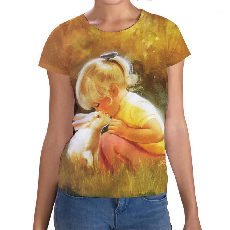 Women's T-Shirt Tshirt 3D Arrivals Painting O-neck T Shirt Short Sleeved Quick-Drying Sweatshirt Top Tees Oversized, Dx1709
Women's T-Shirt Tshirt 3D Arrivals Painting O-neck T Shirt Short Sleeved Quick-Drying Sweatshirt Top Tees Oversized, Dx1709