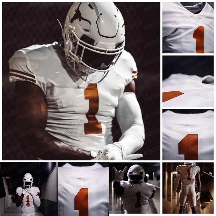 A3740 2020 Texas Longhorns 1970 National Champion Tribute SAM EHLINGER JOSHUA MOORE JOSEPH OSSAI CHRIS BROWN THOMPSON CAA American Football Jersey, White2 youth s-xl
A3740 2020 Texas Longhorns 1970 National Champion Tribute SAM EHLINGER JOSHUA MOORE JOSEPH OSSAI CHRIS BROWN THOMPSON CAA American Football Jersey, White2 youth s-xl