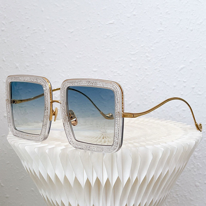 Designer Sunglasses Ladies Large Square Sunglasses Fashion club Stage Runway Curved Metal Temples Womens Luxury Brand Sun glasses Top Quality With Box
Designer Sunglasses Ladies Large Square Sunglasses Fashion club Stage Runway Curved Metal Temples Womens Luxury Brand Sun glasses Top Quality With Box