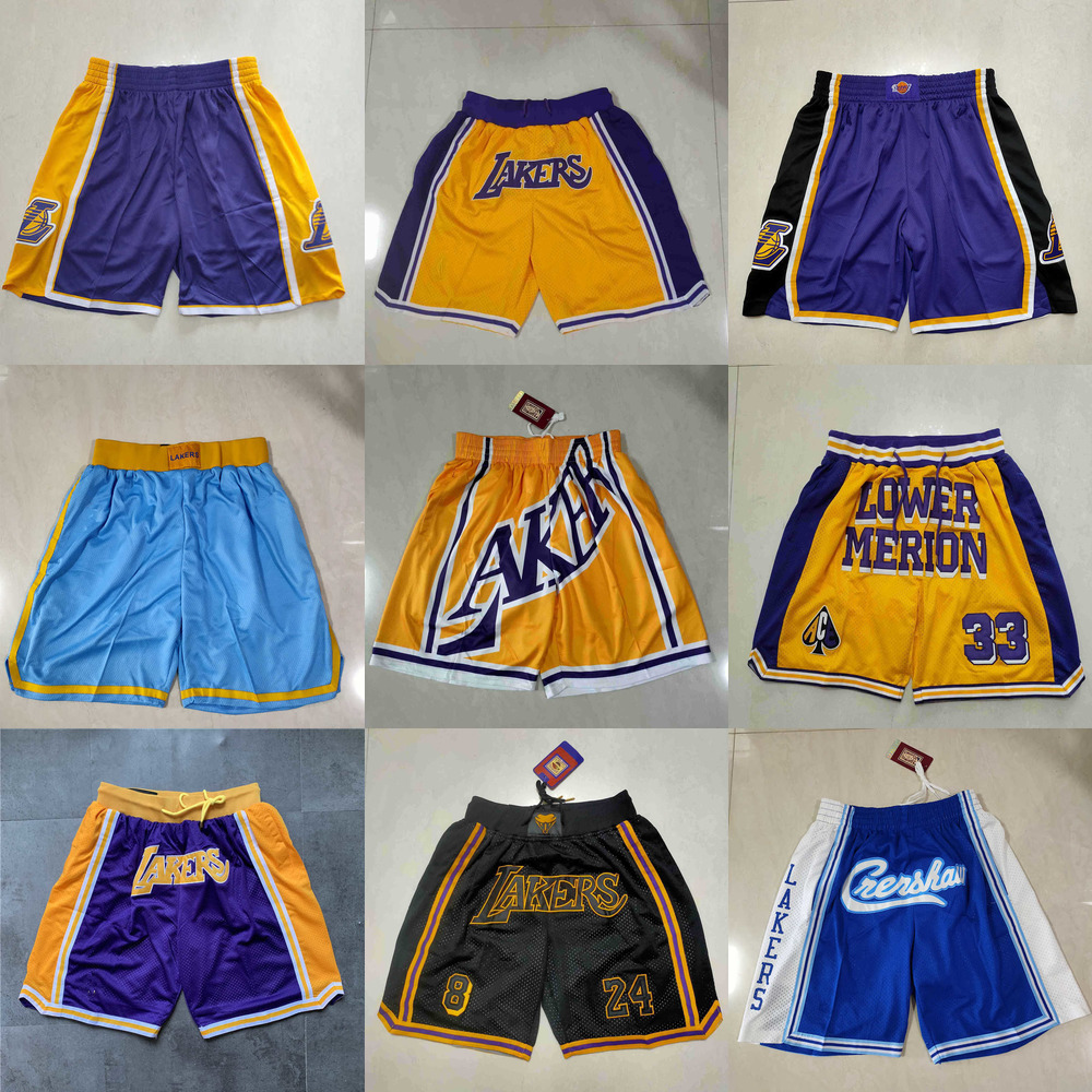 Basketball Shorts Los Angeles''Lakers''men Throwback pocket purple yellow, Color
Basketball Shorts Los Angeles''Lakers''men Throwback pocket purple yellow, Color