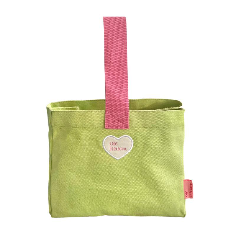 Evening Bags Small Green Canvas Bag Women Handbags Womens Bolsa Sacola Feminina Tote Lunch Handtasche Petit Sac À Main Femme Handtas
Evening Bags Small Green Canvas Bag Women Handbags Womens Bolsa Sacola Feminina Tote Lunch Handtasche Petit Sac À Main Femme Handtas