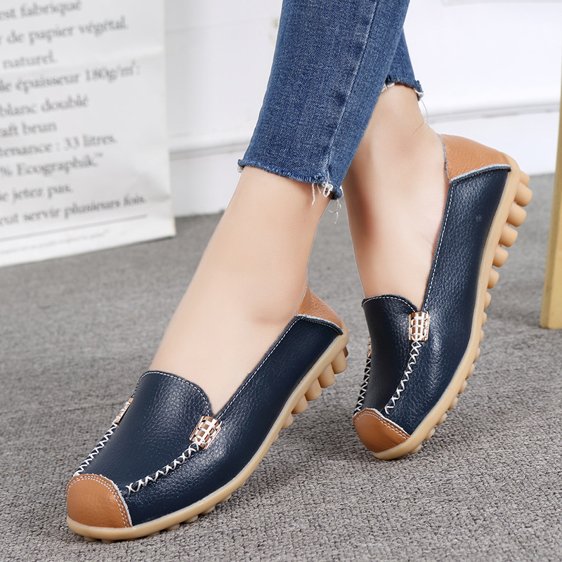 Spring Autumn Shoes Woman Genuine Leather Women Flats Female Shoe Slip On Womens Loafers Big Size 3544 220613, Rose red
Spring Autumn Shoes Woman Genuine Leather Women Flats Female Shoe Slip On Womens Loafers Big Size 3544 220613, Rose red