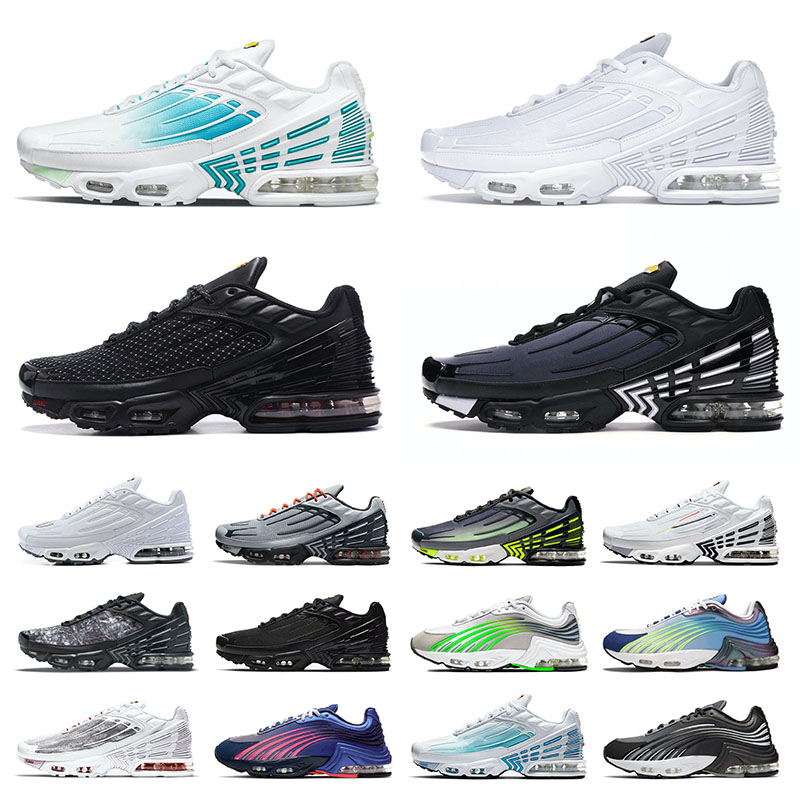 Top Quality TN 3 III Tuned Plus 2 II Mens Womens Running Shoes Big Size Us 12 Obsidian Multi Navy Blue Spider Ghost Green Designer Sports Sneakers Trainers Eur 36-46, # 36-46 (3)
Top Quality TN 3 III Tuned Plus 2 II Mens Womens Running Shoes Big Size Us 12 Obsidian Multi Navy Blue Spider Ghost Green Designer Sports Sneakers Trainers Eur 36-46, # 36-46 (3)