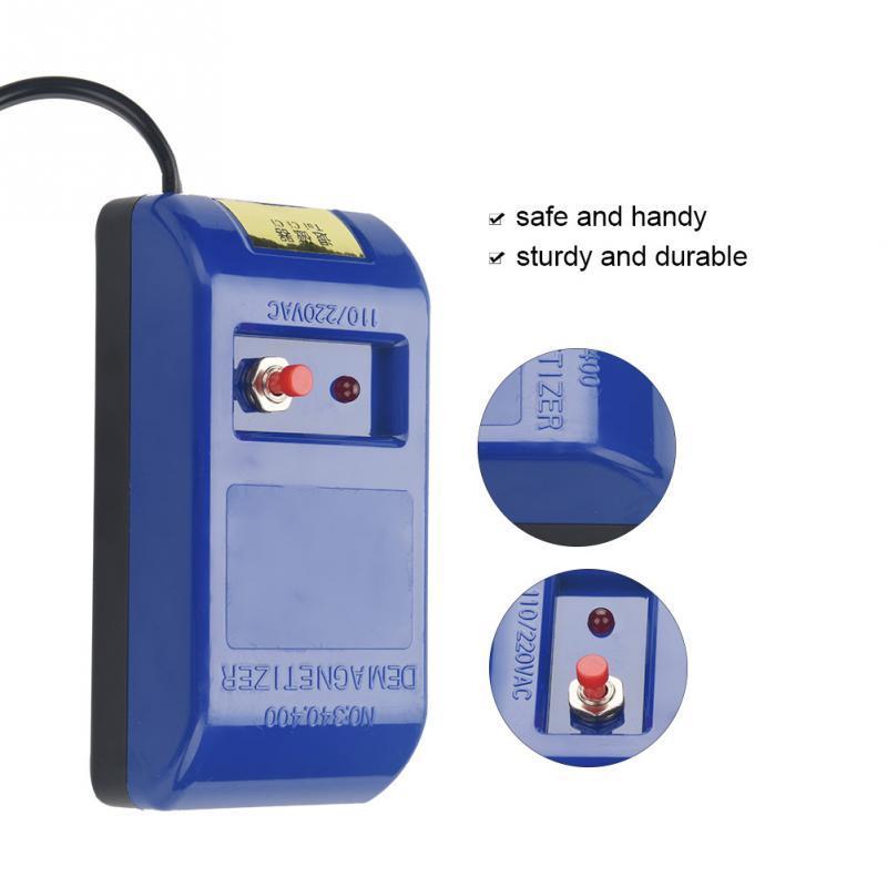 Watch Demagnetizer Mechanical Quartz Repair Screwdriver Tweezers Electrical Demagnetize Tool for maker EU Plug 220617