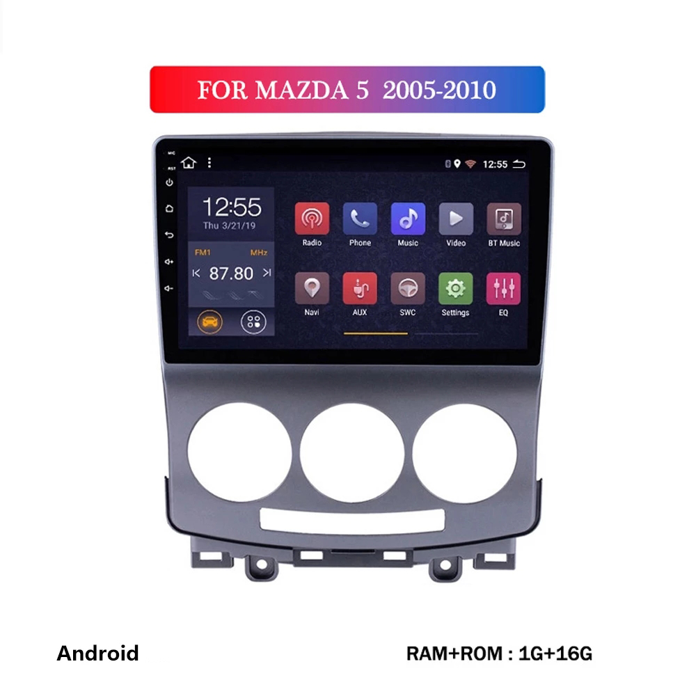 9 Inch Android 10 Car Dvd Video Gps Player For MAZDA 5 2005-2010 built-in Radio Navigation Bt Wifi
9 Inch Android 10 Car Dvd Video Gps Player For MAZDA 5 2005-2010 built-in Radio Navigation Bt Wifi