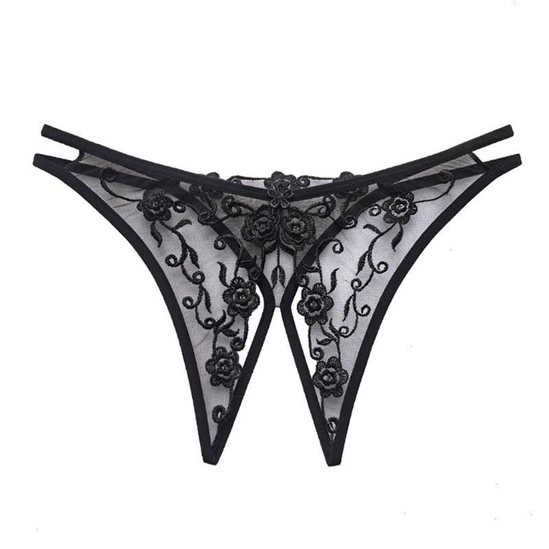 Sexy Crotch-free Womens Panties Mesh Embroidery Retro Hollowed Out Transparent Thong Ultra-thin Low Waist T Pants G-string, Pp
Sexy Crotch-free Womens Panties Mesh Embroidery Retro Hollowed Out Transparent Thong Ultra-thin Low Waist T Pants G-string, Pp