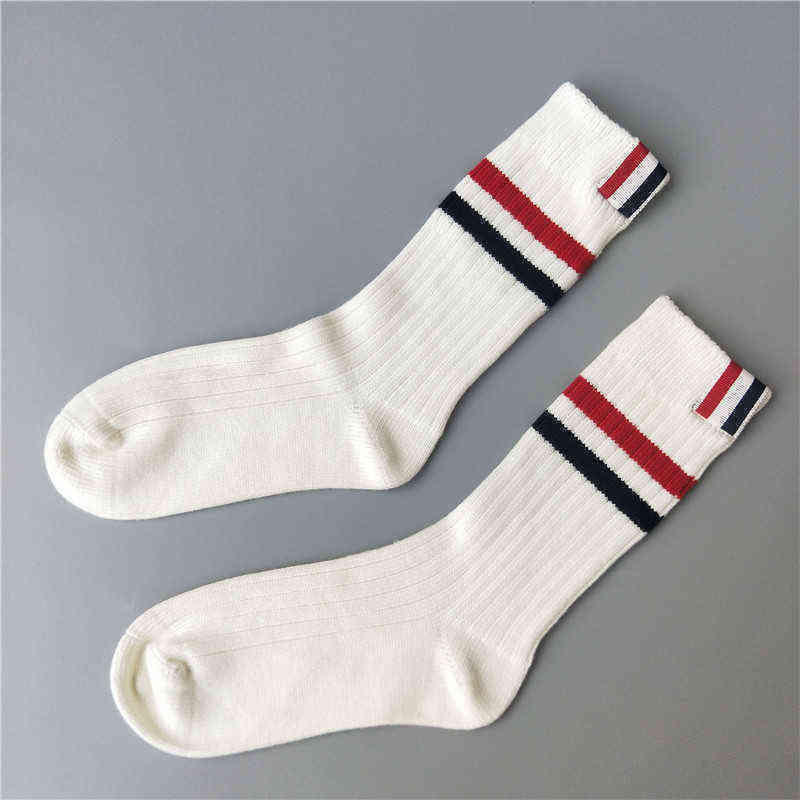 TB original white thick thread cotton socks net red high tube Knee High College style women's fashion socks, Beige
TB original white thick thread cotton socks net red high tube Knee High College style women's fashion socks, Beige