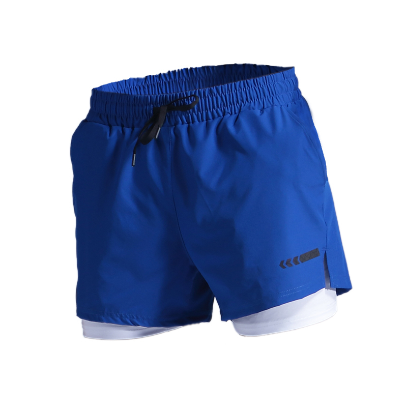 2 in 1 Men s sport Running Shorts Quick Dry Mens Jogging Fitness Racing Soccer Training Track and field Marathon 220518