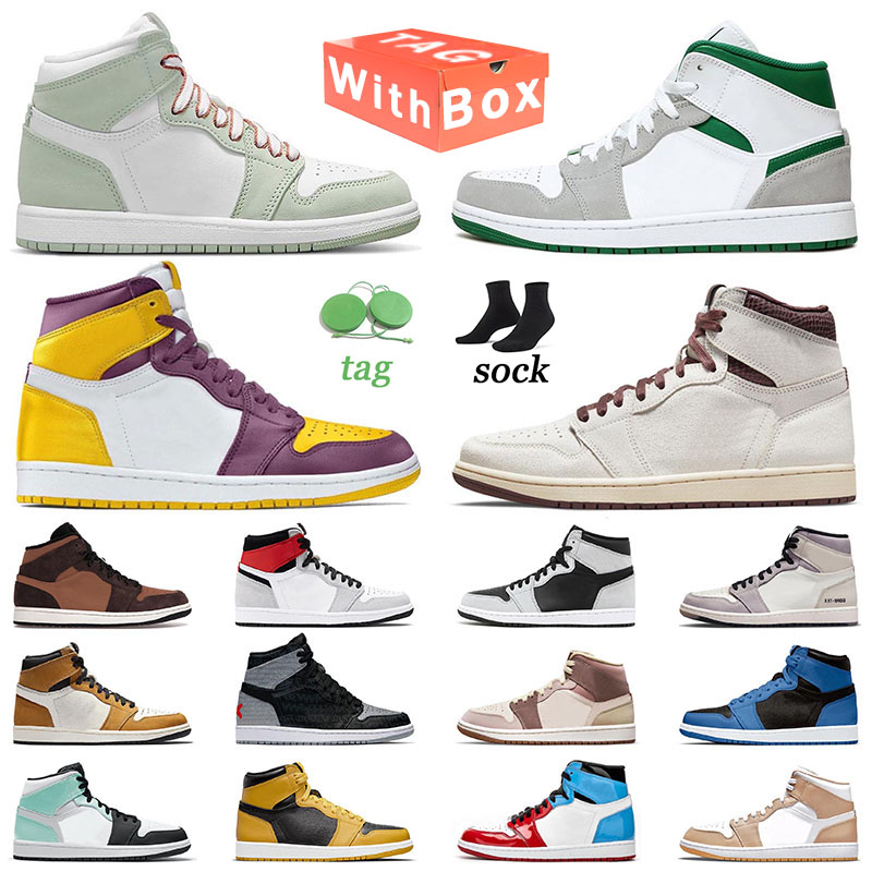 With Box Designer 1 1s Sneakers Mens Basketball Shoes Big Size 12 Jumpman A Ma Maniere Rookie of the Year Fearless Mid Grey Pine Green Black Particle Grey Womens Trainer, L12 36-46 neutral grey
With Box Designer 1 1s Sneakers Mens Basketball Shoes Big Size 12 Jumpman A Ma Maniere Rookie of the Year Fearless Mid Grey Pine Green Black Particle Grey Womens Trainer, L12 36-46 neutral grey