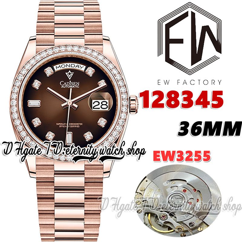 EWF ew128345 ew3255 Automatic Mens Watch 36 Diamonds Bezel Brown Diamonds Dial Rose Gold 904L Jubileesteel Bracelet With Same Serial Warranty Card eternity Watches, Watch waterproof cost
EWF ew128345 ew3255 Automatic Mens Watch 36 Diamonds Bezel Brown Diamonds Dial Rose Gold 904L Jubileesteel Bracelet With Same Serial Warranty Card eternity Watches, Watch waterproof cost