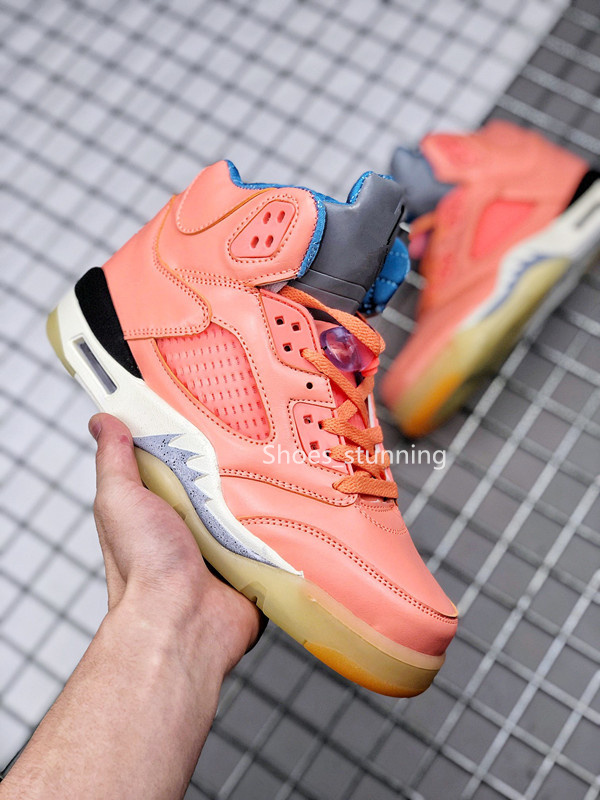 Top Quality Womens Shoes Jumpman 5s V Orange yellow Colorway 3M Reflective Tongue Sneaker Size US4-13 Double Boxes, Box
Top Quality Womens Shoes Jumpman 5s V Orange yellow Colorway 3M Reflective Tongue Sneaker Size US4-13 Double Boxes, Box