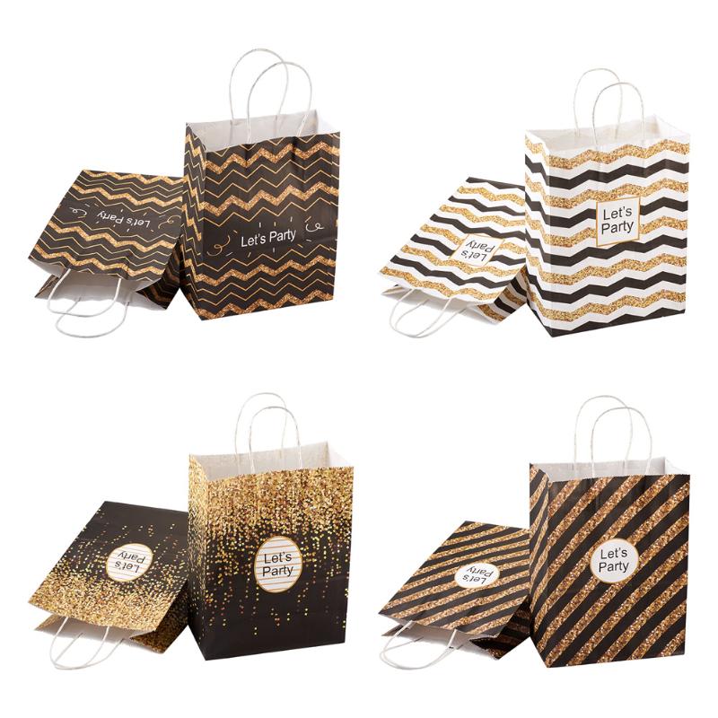 Jewelry Pouches Bags 20-24Pcs Bronzing Paper Gift Shopping Bag Wave Pattern Wedding Valentine's Day Christmas Birthday With HandleJewelry
Jewelry Pouches Bags 20-24Pcs Bronzing Paper Gift Shopping Bag Wave Pattern Wedding Valentine's Day Christmas Birthday With HandleJewelry