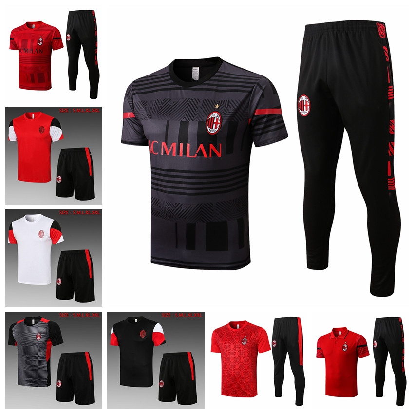 21/22 New AC Milans Tracksuits Polo Short Sleeve Jacket Training Suit Jogging Set Football Soccer Jerseys Kit Chandal BRAHIM GIROUD Survetement Maillots De Foot E08
21/22 New AC Milans Tracksuits Polo Short Sleeve Jacket Training Suit Jogging Set Football Soccer Jerseys Kit Chandal BRAHIM GIROUD Survetement Maillots De Foot E08