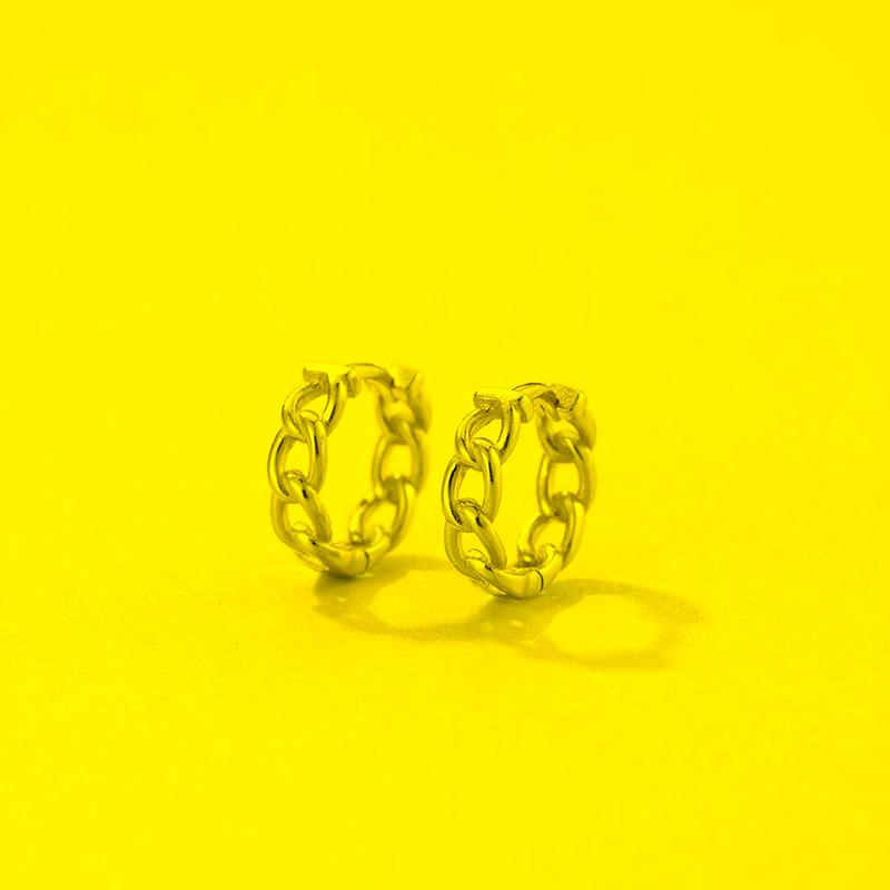 Hoop & Huggie S925Silver Chain Female Silver Exaggerated High-Grade Light Luxury Personality Simple Clip Niche Twin Fashion Circle Ear CuffH
Hoop & Huggie S925Silver Chain Female Silver Exaggerated High-Grade Light Luxury Personality Simple Clip Niche Twin Fashion Circle Ear CuffH