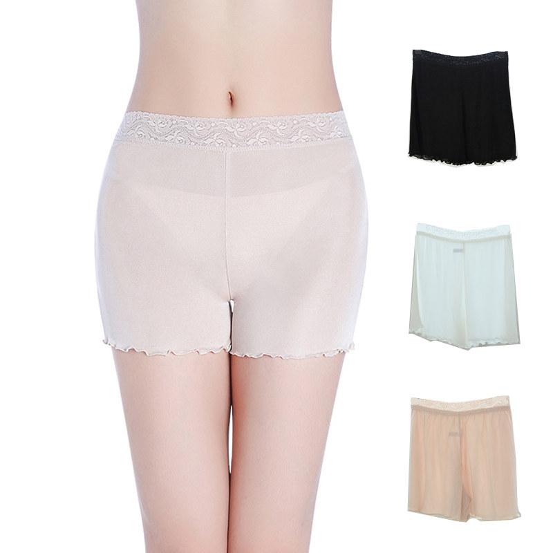 Women's Panties Birdsky, 2PCS Women Silk Boxer Shorts, Safety Pants Safe Underwear, Knickers High Waist 30% Mulberry Solid Colors, OR-40, Jade black
Women's Panties Birdsky, 2PCS Women Silk Boxer Shorts, Safety Pants Safe Underwear, Knickers High Waist 30% Mulberry Solid Colors, OR-40, Jade black