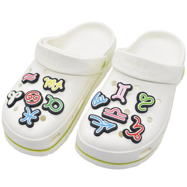 12 constellation garden shoe charms pvc soft rubber shoecharms buckle for croc shoes bracelet wristband
12 constellation garden shoe charms pvc soft rubber shoecharms buckle for croc shoes bracelet wristband