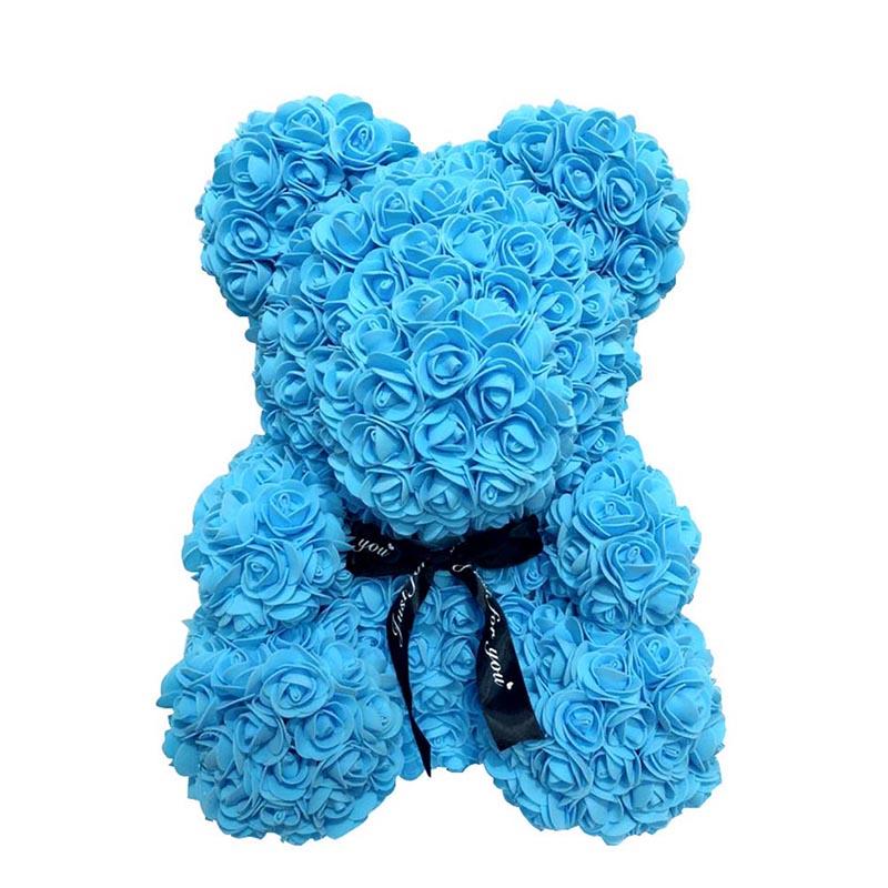 Decorative Flowers & Wreaths Rose Bear Simulation Flower Valentine's Day Mother's Gift Birthday Teachers', Blue
Decorative Flowers & Wreaths Rose Bear Simulation Flower Valentine's Day Mother's Gift Birthday Teachers', Blue