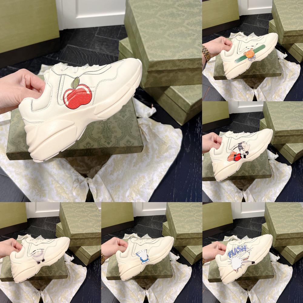 2022 New Boys girls Rhyton Casual Shoes doubel G Chunky Leather kids students Platform Sneaker red green striped running Sneakers Strawberry baby toddlers Trainer, Guct7221
2022 New Boys girls Rhyton Casual Shoes doubel G Chunky Leather kids students Platform Sneaker red green striped running Sneakers Strawberry baby toddlers Trainer, Guct7221
