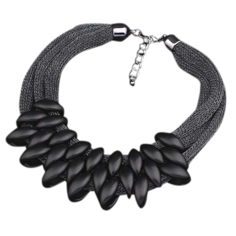 Chains Women Bib Chain Charm Knit Jewelry Necklace Choker Lady Statement Fashion Necklaces & Pendants
Chains Women Bib Chain Charm Knit Jewelry Necklace Choker Lady Statement Fashion Necklaces & Pendants