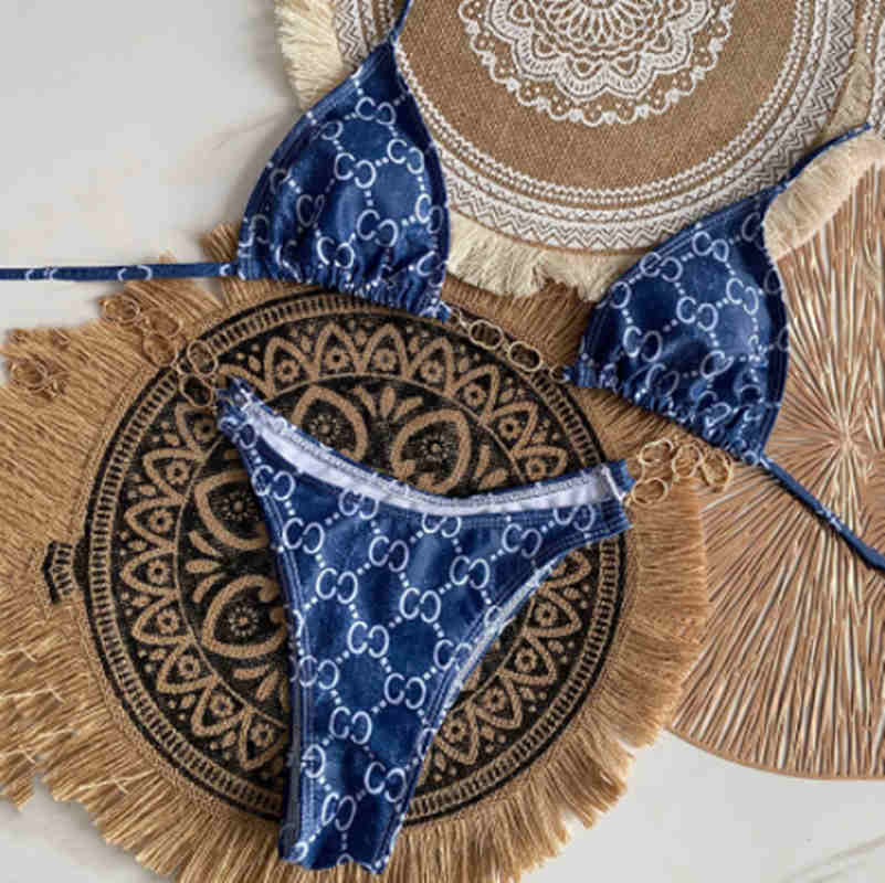 2022 Swimwear Bikini Beach Blue and yellow letters swimsuit Women Clothing Swimsuits Summer bikinis Beachs water sports, Dust bag
2022 Swimwear Bikini Beach Blue and yellow letters swimsuit Women Clothing Swimsuits Summer bikinis Beachs water sports, Dust bag