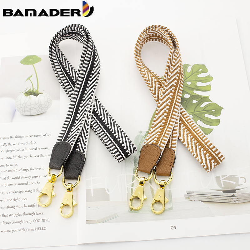 High Quality Bag Strap BAMADER Canvas Webbing Shoulder Straps Fashion Lady Replacement Belt Straps Handbag Women Bag Accessories 220325
High Quality Bag Strap BAMADER Canvas Webbing Shoulder Straps Fashion Lady Replacement Belt Straps Handbag Women Bag Accessories 220325
