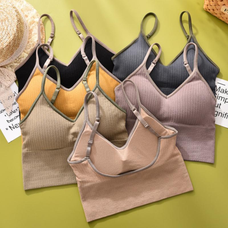 Camisoles & Tanks Women Sexy Crop Top Tube Bra Female Lingerie Padded Adjusted Basic Y2K Tank Cotton Solid Color Camisole UnderwearCamisoles, Beige
Camisoles & Tanks Women Sexy Crop Top Tube Bra Female Lingerie Padded Adjusted Basic Y2K Tank Cotton Solid Color Camisole UnderwearCamisoles, Beige