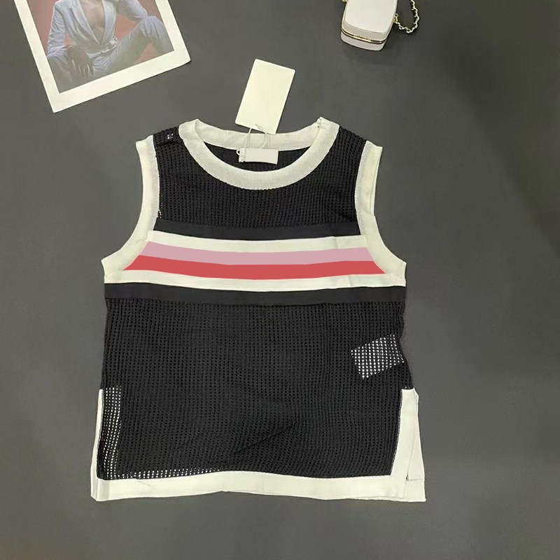 Summer Hollow Tanks Vests Fashion Mesh Breathable Camis Trendy Letters Print Women Tee 2 Colors Personality Charm Tops Vest, Black
Summer Hollow Tanks Vests Fashion Mesh Breathable Camis Trendy Letters Print Women Tee 2 Colors Personality Charm Tops Vest, Black