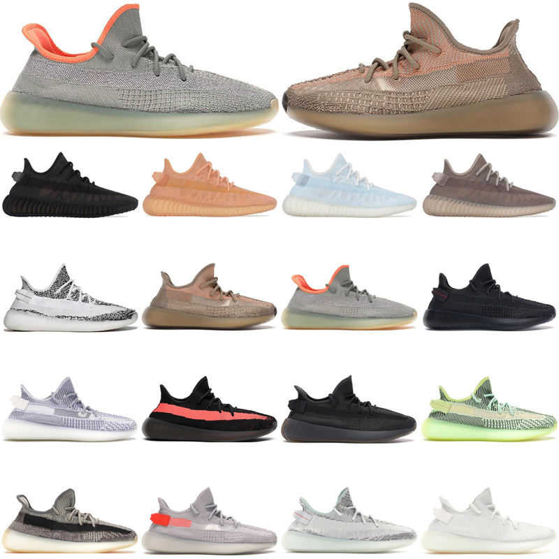Designer V2 Yezzies Running Shoes Marsh Oreo Yeezree Synth …
