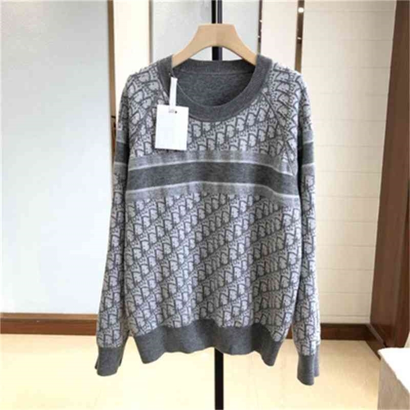 2022 High Quality new special offer early autumn skin friendly round neck cashmere Pullover knitted home full of old flowers, double-sided long sleeved shirt, Gray
2022 High Quality new special offer early autumn skin friendly round neck cashmere Pullover knitted home full of old flowers, double-sided long sleeved shirt, Gray